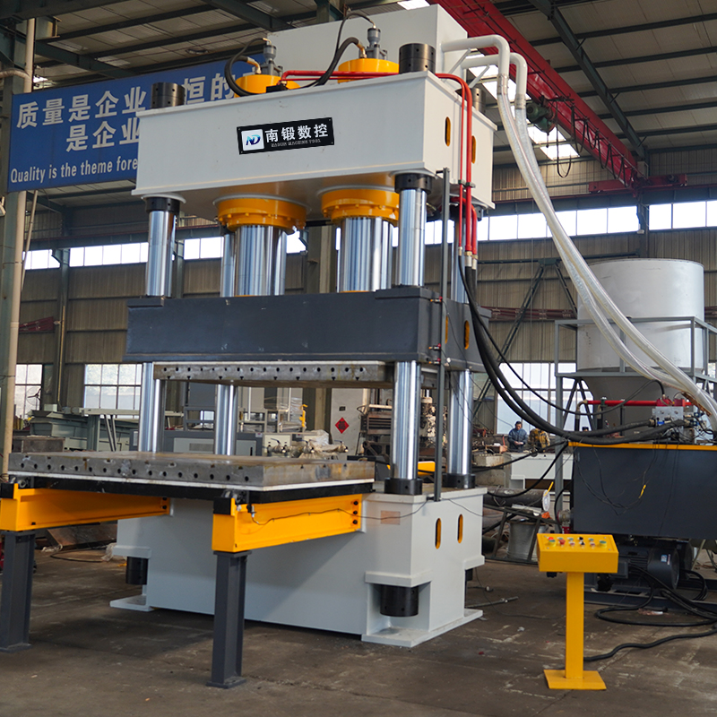 800噸石墨匣缽成型油壓機(jī) 碳素石墨制品成型壓機(jī) 滕州